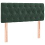 Dark green velvet headboard 90x7x78/88 cm by vidaXL, Headboards and footboards - Ref: Foro24-346323, Price: 54,18 €, Discount: %