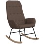 Taupe gray fabric rocking chair by vidaXL, Rocking chairs - Ref: Foro24-341262, Price: 131,38 €, Discount: %