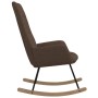 Taupe gray fabric rocking chair by vidaXL, Rocking chairs - Ref: Foro24-341262, Price: 131,38 €, Discount: %