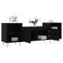 Mueble para TV madera contrachapada negro 160x35x55 cm de vidaXL, Muebles TV - Ref: Foro24-831341, Precio: 84,42 €, Descuento: %