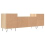 TV stand made of Sonoma oak plywood, measuring 160x35x55 cm. by vidaXL, TV Furniture - Ref: Foro24-831343, Price: 82,35 €, Di...