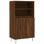 Aparador alto madera contrachapada marrón roble 60x36x110 cm de vidaXL, Aparadores - Ref: Foro24-831491, Precio: 73,70 €, Des...