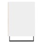 TV stand made of white plywood 160x35x55 cm by vidaXL, TV Furniture - Ref: Foro24-831348, Price: 70,81 €, Discount: %