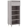 Shoe cabinet made of gray Sonoma plywood 40x36x105 cm by vidaXL, Shoe racks and shoe organizers - Ref: Foro24-831458, Price: ...