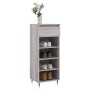 Shoe cabinet made of gray Sonoma plywood 40x36x105 cm by vidaXL, Shoe racks and shoe organizers - Ref: Foro24-831458, Price: ...