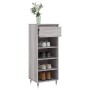 Shoe cabinet made of gray Sonoma plywood 40x36x105 cm by vidaXL, Shoe racks and shoe organizers - Ref: Foro24-831458, Price: ...