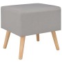 Mesitas de noche 2 unidades 40x35x40 cm tela gris de vidaXL, Mesitas de noche - Ref: Foro24-276378, Precio: 102,03 €, Descuen...