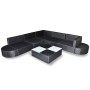 8-piece garden sofa set and black synthetic rattan cushions by vidaXL, Garden sets - Ref: Foro24-41267, Price: 512,21 €, Disc...