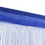 Fringe curtains 2 pieces 100x250 cm blue by vidaXL, Curtains and curtains - Ref: Foro24-132406, Price: 17,88 €, Discount: %