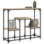 Sonoma oak engineered wood console table 89.5x28x76 cm by vidaXL, Side tables - Ref: Foro24-833384, Price: 51,34 €, Discount: %