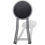 Folding kitchen stools 4 units synthetic leather by vidaXL, Folding stools and chairs - Ref: Foro24-241033, Price: 59,88 €, D...