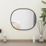 Black wall mirror 30x25 cm by vidaXL, Mirrors - Ref: Foro24-348221, Price: 21,39 €, Discount: %