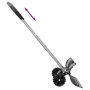 Pala de nieve con mango extensible lámina de acero negro 66 cm de vidaXL, Palas para nieve - Ref: Foro24-364817, Precio: 78,2...