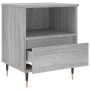 Bedside table 2 pcs Sonoma gray engineered wood 40x35x50 cm by vidaXL, Nightstands - Ref: Foro24-830617, Price: 71,00 €, Disc...