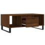 Oak brown plywood coffee table 90x50x36.5 cm by vidaXL, Coffee table - Ref: Foro24-830603, Price: 63,49 €, Discount: %