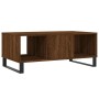 Oak brown plywood coffee table 90x50x36.5 cm by vidaXL, Coffee table - Ref: Foro24-830603, Price: 63,49 €, Discount: %