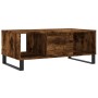 Smoked oak plywood coffee table 90x50x36.5 cm by vidaXL, Coffee table - Ref: Foro24-830601, Price: 64,14 €, Discount: %