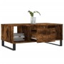 Smoked oak plywood coffee table 90x50x36.5 cm by vidaXL, Coffee table - Ref: Foro24-830601, Price: 64,14 €, Discount: %