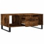 Smoked oak plywood coffee table 90x50x36.5 cm by vidaXL, Coffee table - Ref: Foro24-830601, Price: 64,14 €, Discount: %