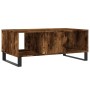 Smoked oak plywood coffee table 90x50x36.5 cm by vidaXL, Coffee table - Ref: Foro24-830601, Price: 64,14 €, Discount: %