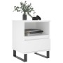 White plywood nightstand 40x35x50 cm by vidaXL, Nightstands - Ref: Foro24-830636, Price: 53,57 €, Discount: %