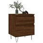 Nightstands 2 pcs oak brown engineered wood 40x35x50 cm by vidaXL, Nightstands - Ref: Foro24-830683, Price: 72,77 €, Discount: %