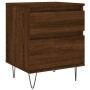 Nightstands 2 pcs oak brown engineered wood 40x35x50 cm by vidaXL, Nightstands - Ref: Foro24-830683, Price: 72,77 €, Discount: %