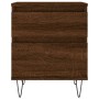 Nightstands 2 pcs oak brown engineered wood 40x35x50 cm by vidaXL, Nightstands - Ref: Foro24-830683, Price: 72,77 €, Discount: %