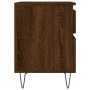 Nightstands 2 pcs oak brown engineered wood 40x35x50 cm by vidaXL, Nightstands - Ref: Foro24-830683, Price: 72,77 €, Discount: %