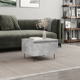 Concrete gray engineered wood coffee table 50x46x35 cm by vidaXL, Coffee table - Ref: Foro24-830868, Price: 36,99 €, Discount: %