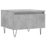 Concrete gray engineered wood coffee table 50x46x35 cm by vidaXL, Coffee table - Ref: Foro24-830868, Price: 35,34 €, Discount: %