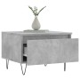 Concrete gray engineered wood coffee table 50x46x35 cm by vidaXL, Coffee table - Ref: Foro24-830868, Price: 35,34 €, Discount: %