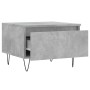 Concrete gray engineered wood coffee table 50x46x35 cm by vidaXL, Coffee table - Ref: Foro24-830868, Price: 35,34 €, Discount: %