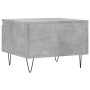 Mesa de centro madera de ingeniería gris hormigón 50x46x35 cm de vidaXL, Mesas de centro - Ref: Foro24-830868, Precio: 35,34 ...