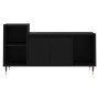 Black plywood TV cabinet 100x35x55 cm by vidaXL, TV Furniture - Ref: Foro24-831309, Price: 58,55 €, Discount: %