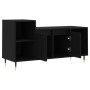 Black plywood TV cabinet 100x35x55 cm by vidaXL, TV Furniture - Ref: Foro24-831309, Price: 58,55 €, Discount: %