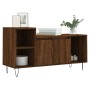 Oak brown plywood TV cabinet 100x35x55 cm by vidaXL, TV Furniture - Ref: Foro24-831323, Price: 56,49 €, Discount: %