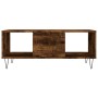 Smoked oak plywood coffee table 90x50x36.5 cm by vidaXL, Coffee table - Ref: Foro24-830593, Price: 58,18 €, Discount: %