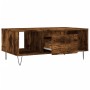 Smoked oak plywood coffee table 90x50x36.5 cm by vidaXL, Coffee table - Ref: Foro24-830593, Price: 58,18 €, Discount: %