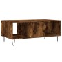 Smoked oak plywood coffee table 90x50x36.5 cm by vidaXL, Coffee table - Ref: Foro24-830593, Price: 58,18 €, Discount: %