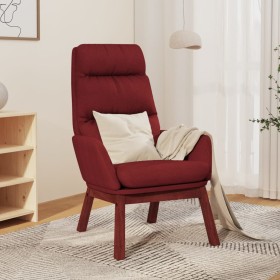 Sillón de relax de tela color vino de vidaXL, Sillones - Ref: Foro24-341167, Precio: 136,99 €, Descuento: %