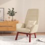 Cream fabric relaxation armchair by vidaXL, Armchairs - Ref: Foro24-341385, Price: 123,99 €, Discount: %