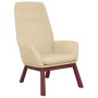 Cream fabric relaxation armchair by vidaXL, Armchairs - Ref: Foro24-341385, Price: 123,99 €, Discount: %