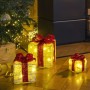 HI Cajas regalo navideñas decorativas iluminación LED 3 piezas de HI, Luces de Navidad - Ref: Foro24-438371, Precio: 50,99 €,...