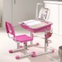 Vipack Escritorio niños regulable Comfortline 301 y silla rosa blanco de Vipack, Muebles de oficina - Ref: Foro24-442704, Pre...