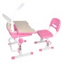 Vipack Escritorio niños regulable Comfortline 301 y silla rosa blanco de Vipack, Muebles de oficina - Ref: Foro24-442704, Pre...