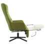 Sillón de relax con reposapiés de terciopelo verde claro de vidaXL, Sillones - Ref: Foro24-3097498, Precio: 125,67 €, Descuen...