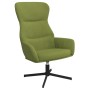 Sillón de relax con reposapiés terciopelo verde claro de vidaXL, Sillones - Ref: Foro24-3097487, Precio: 149,37 €, Descuento: %