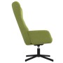 Sillón de relax con reposapiés terciopelo verde claro de vidaXL, Sillones - Ref: Foro24-3097487, Precio: 149,37 €, Descuento: %