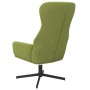 Sillón de relax con reposapiés terciopelo verde claro de vidaXL, Sillones - Ref: Foro24-3097487, Precio: 149,37 €, Descuento: %